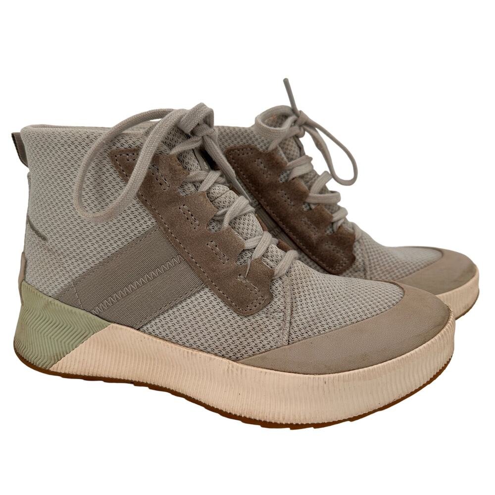 Sorel Women's Out N About III Grey Mid Sneaker Size 7.5